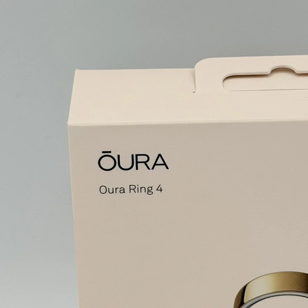 Oura Ring 4 Smart Health Tracker Unisex Size 10 Gold NEW JZ90-54216-10 Bluetooth